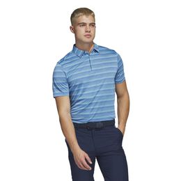 Two-Color Striped Polo